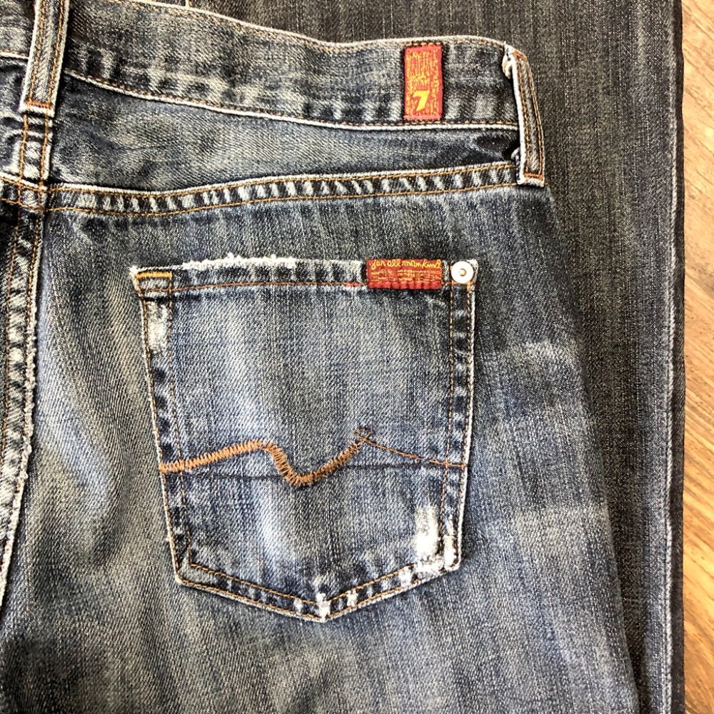 7 For All Mankind Bootcut Jeans size 30 - Picture 6 of 8